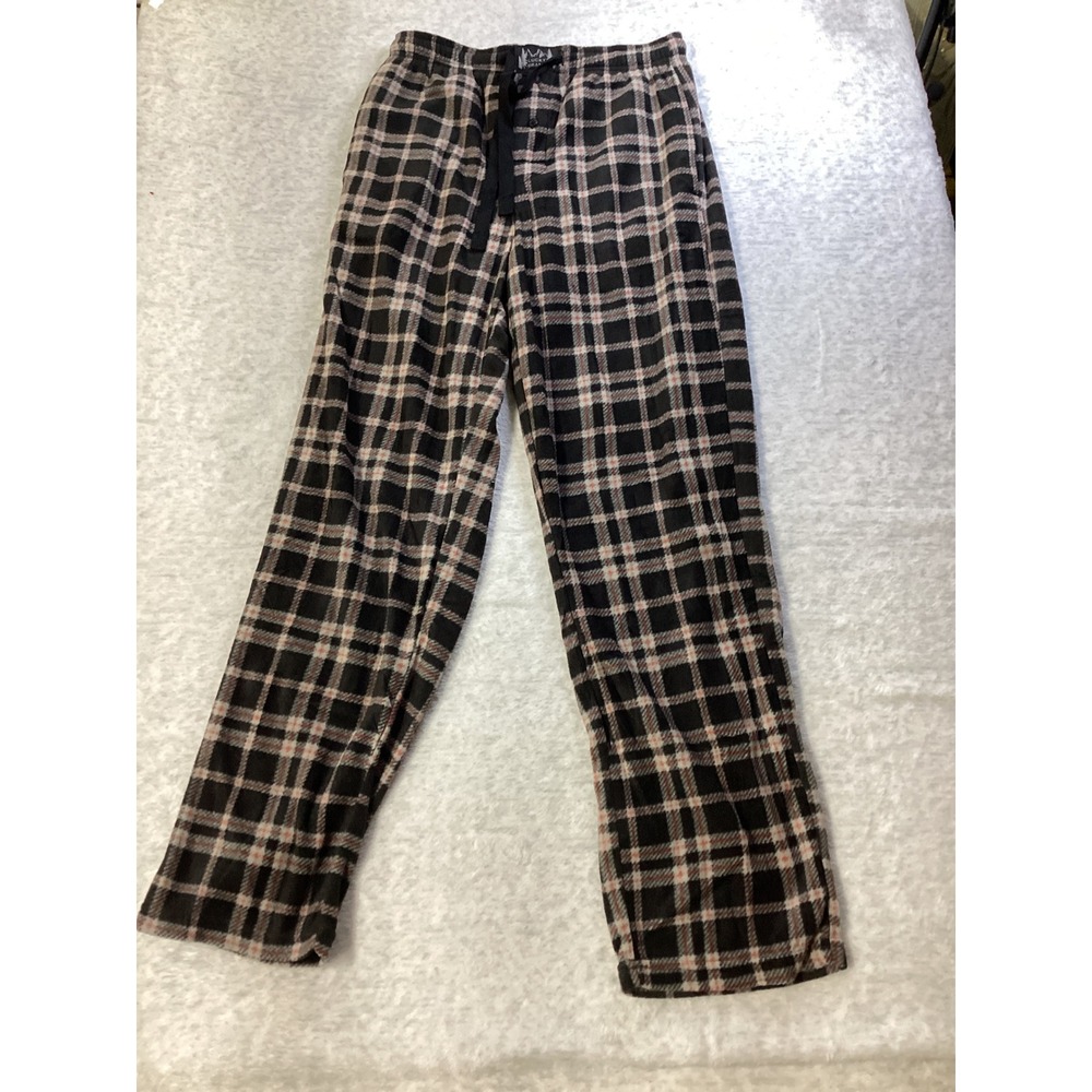 Lucky Brand‎ Mens Plaid Fleece Pajama Pants Sleepwear Size Small NWOT